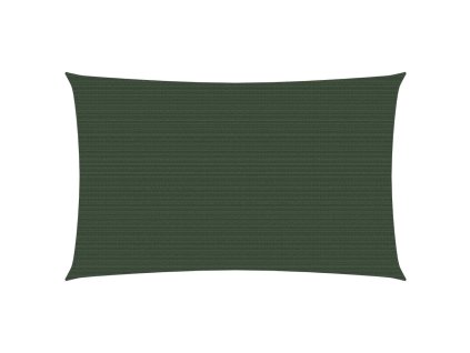 Plachta proti slunci 160 g/m² tmavě zelená 2 x 5 m HDPE