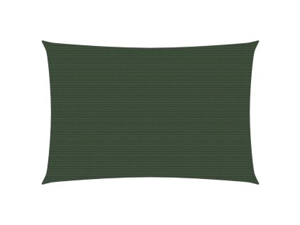 Plachta proti slunci 160 g/m² tmavě zelená 2,5 x 3,5 m HDPE