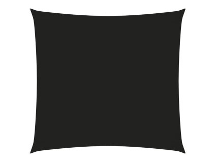 Stínící plachta oxfordská látka čtvercová 2,5 x 2,5 m černá