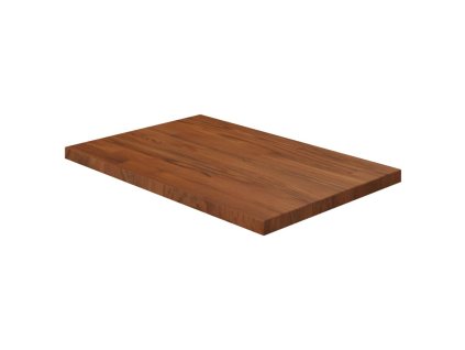 Koupelnová deska tmavě hnědá 60x40x2,5 cm ošetřený masiv