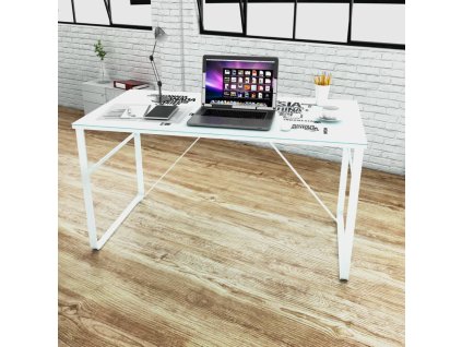 Obdélníkový psací stůl se vzorem mapy