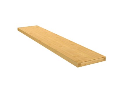 Nástěnná police 100 x 20 x 4 cm bambus