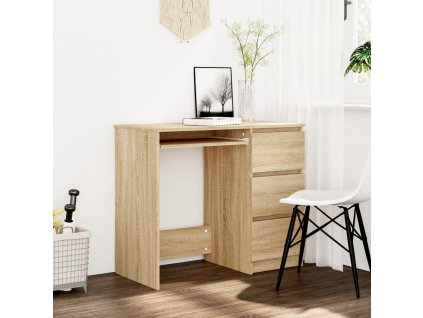 Psací stůl dub sonoma 90 x 45 x 76 cm kompozitní dřevo