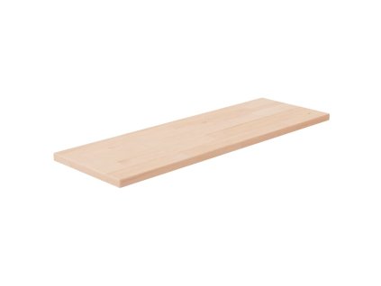 Policová deska 60 x 20 x 1,5 cm masivní dubové dřevo bez úprav
