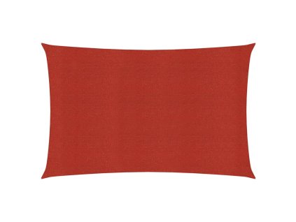 Stínící plachta 160 g/m² červená 2,5 x 4 m HDPE