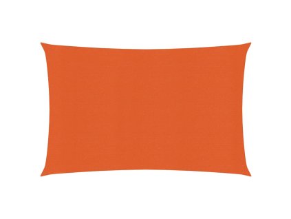 Stínící plachta 160 g/m² oranžová 2,5 x 3,5 m HDPE