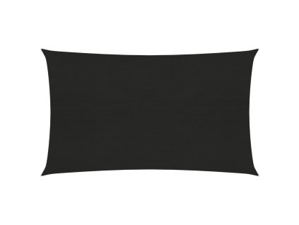 Stínící plachta 160 g/m² černá 5 x 8 m HDPE