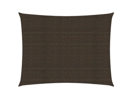 Stínící plachta 160 g/m² hnědá 2,5 x 3,5 m HDPE