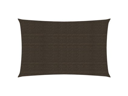 Plachta proti slunci 160 g/m² hnědá 4 x 7 m HDPE