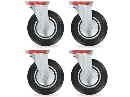 Otočná kolečka 4 ks 200 mm