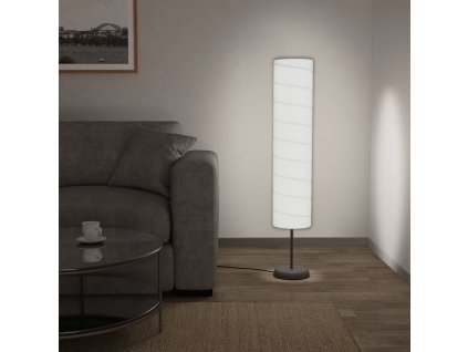 Stojací lampa se stojanem 121 cm bílá E27