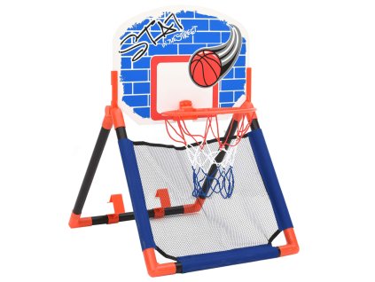 Dětská multifunkční basketbalová hrací sada na zem i na dveře