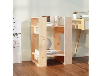 Knihovna / dělicí stěna 41 x 35 x 57 cm masivní borovice
