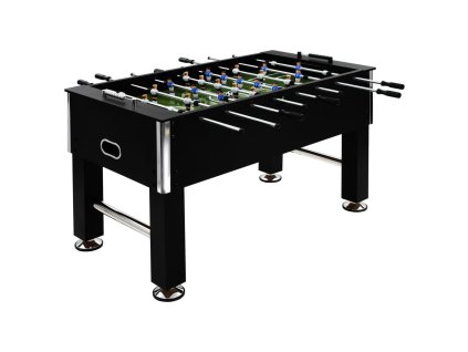 Stolní fotbal ocel 60 kg 140x74,5x87,5 cm černý