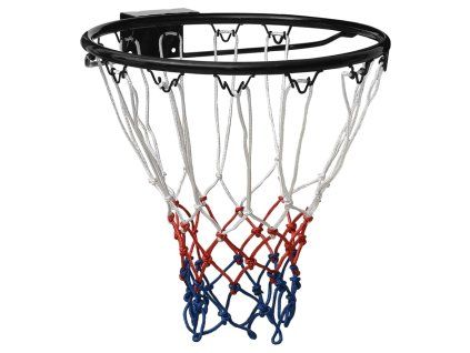 Basketbalová obroučka černá 39 cm ocel 93661