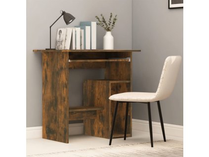 Psací stůl kouřový dub 80 x 45 x 74 cm kompozitní dřevo