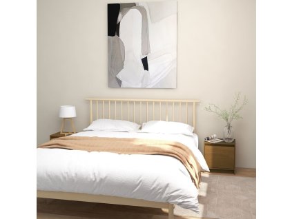 Noční stolky 2 ks medově hnědé 40x30,5x40 cm masivní borovice