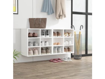 Botníky 2 ks bílé 52,5 x 30 x 50 cm