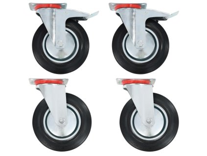 Otočná kolečka 4 ks 200 mm