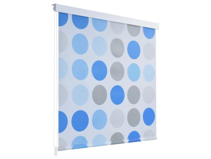 vidaXL Sprchová roleta 140 x 240 cm kruhový vzor