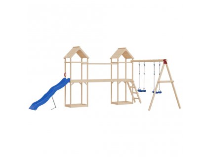 vidaXL Houpačkové sedáky s lany 2 ks modré 37 x 15 cm polyethylen