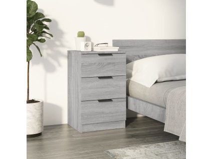 Noční stolek šedý sonoma 40 x 36 x 65 cm