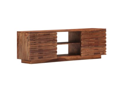 TV stolek 120 x 30 x 40 cm masivní akáciové dřevo