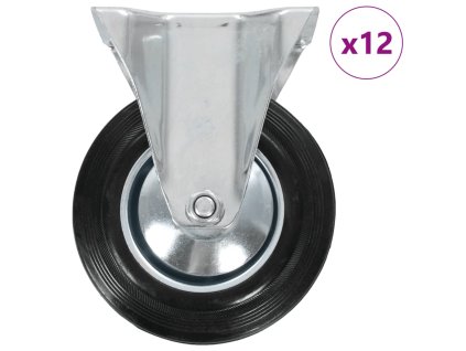 12 ks pevná kolečka 160 mm