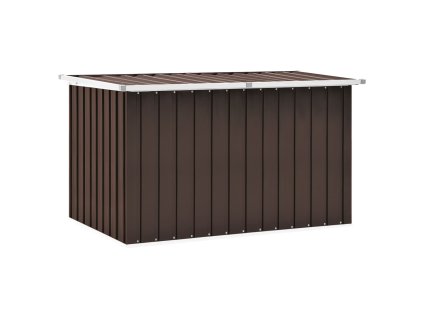 Zahradní úložný box hnědý 149 x 99 x 93 cm