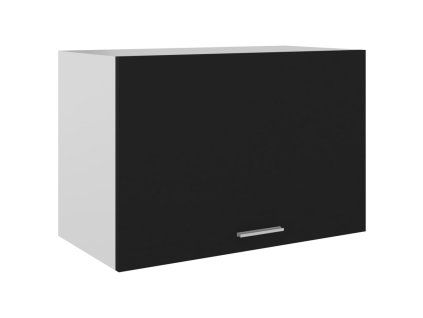 Závěsná skříňka "Lyon" černá 60 x 31 x 40 cm, dřevo