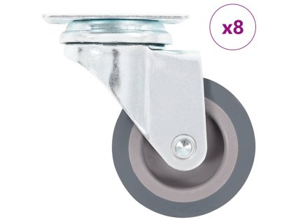 8 ks otočná kolečka 50 mm