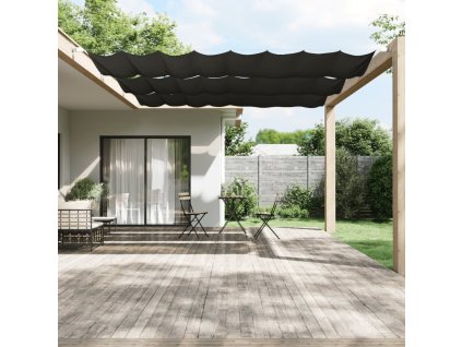 Vertikální markýza antracitová 140 x 420 cm oxfordská látka