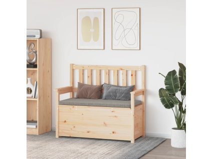 Lavice 112,5x51,5x96,5 cm masivní borovice