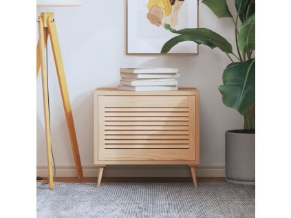 Nábytková dvířka lamelový design 39,5 x 59,4 cm borovice