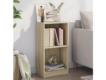 Knihovna dub sonoma 40 x 24 x 75 cm dřevotříska