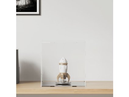 Průhledná reklamní krabice 30 x 30 x 30 cm akrylová