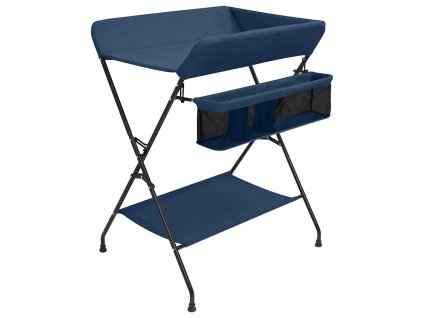 Přebalovací pult námořnicky modrý železo