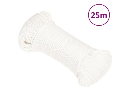 Lodní lano celobílé 5 mm 25 m polypropylen