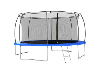 Trampolína s příslušenstvím kulatá 460x80 cm 150 kg