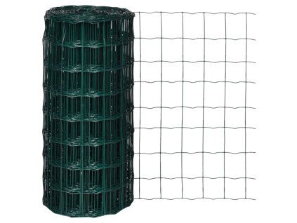 Euro plot ocel 10 x 0,8 m zelený 140572