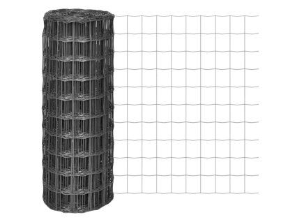 Euro plot ocel 10 x 1 m šedý 142509