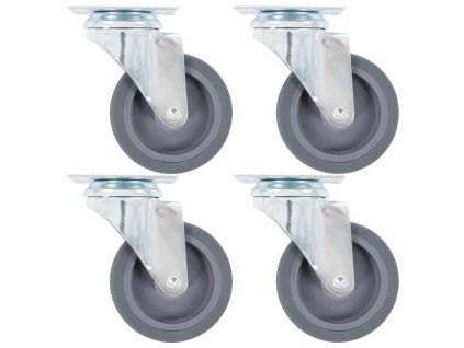 Otočná kolečka 4 ks 75 mm