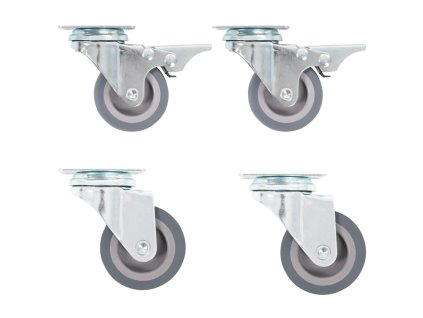 Otočná kolečka 4 ks 50 mm