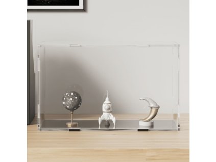 Průhledná reklamní krabice 31 x 17 x 19 cm akrylová