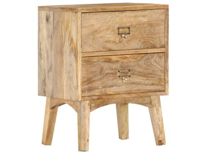 Noční stolek 40 x 35 x 55 cm masivní mangovníkové dřevo