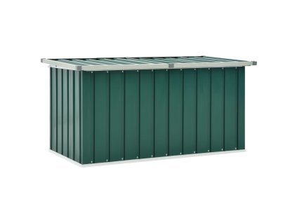 Zahradní úložný box zelený 129 x 67 x 65 cm