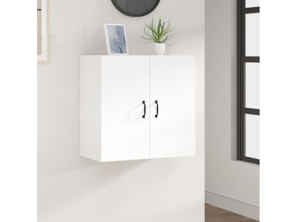 Nástěnná skříňka bílá 60 x 31 x 60 cm kompozitní dřevo