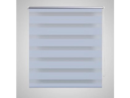 Zebrová roleta 120,9 x 175 cm Šířka látky 116,7 cm bílá