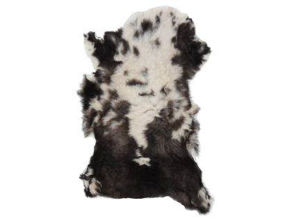 Ovčí kůže smíšená barva (60-70) x (90-100) cm