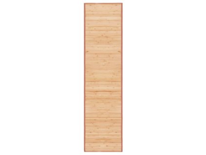 Koberec bambus 80 x 300 cm hnědý
